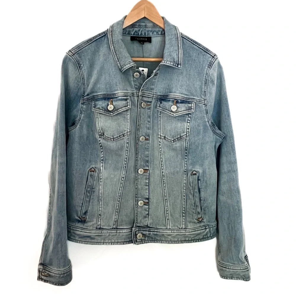 Talbots Classic Jean Jacket M - Picture 2 of 12